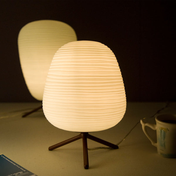 Leary Modern Hand-blown Table Lamp