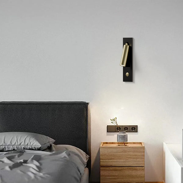 Embedded Led Bedroom Dimma Bedside Readinglamp Wall Sconces